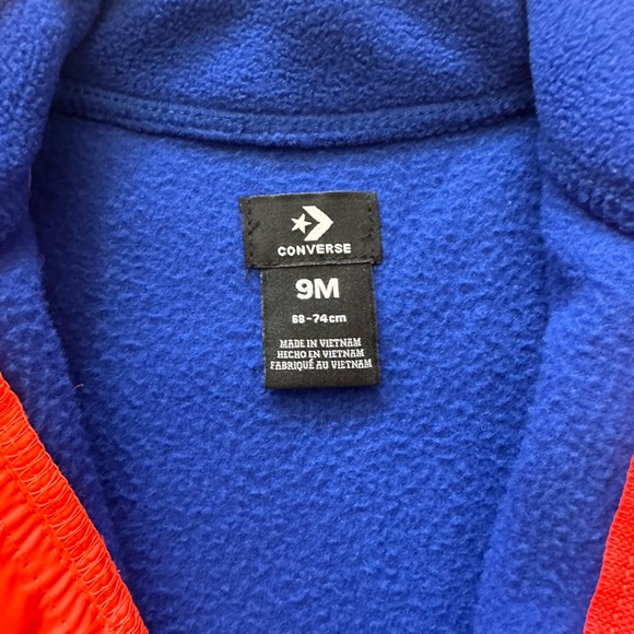 NWOT CONVERSE Baby Jumpsuit. 9 months - Picture 4 of 4